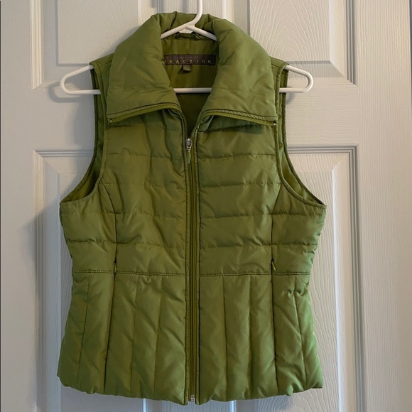 Kenneth Cole Reaction Jackets & Blazers - Green Kenneth Cole Reaction Puffer Vest